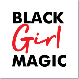 Black Girl Magic Melanin Pride Gift Posters and Art